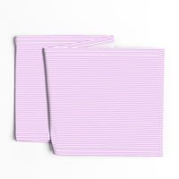 Blush Pink and White 1/8-inch Thin Pencil Vertical Stripes