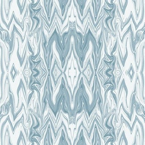 DGD5 - XL - Rococo Digital Dalliance Lace, with Hidden Gargoyles, in  Blue Pastel