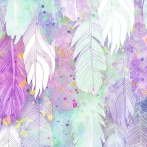 Pastel Dream Feathers