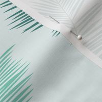 Cute little Sloths and palm leaves summer jungle pura vida irregular illustration design mint boys JUMBO