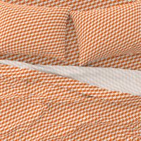 Baby Sharkstooth Sharks Pattern Repeat in White and Orange