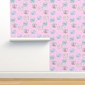 Pastel Sailor Animals Ditzy size