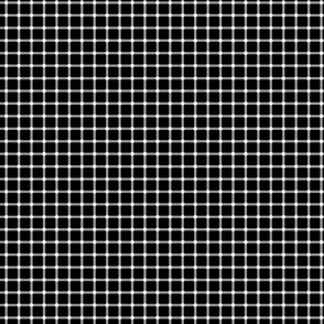 Small Black and White Optical Square Grid IIllusion