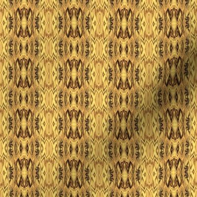 DGD19 -  Small - Digital Dalliance with Hidden Gargoyles in Golden Monochrome