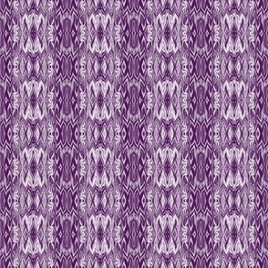 DGD22 - Small - Rococo Digital Dalliance Lace in Rustic Lavender and Purple with Hidden Gargoyles