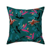 Modern, Hummingbird Flight, Home decor delight