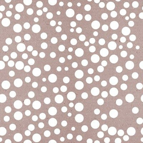 White dots on textured taupe background to coordinate with some of my origami designs 