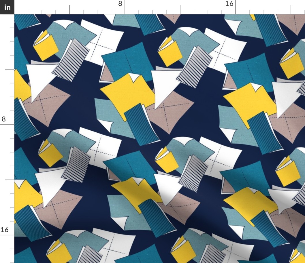 Origami papers to coordinate with some Fabric