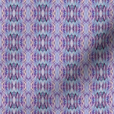 DGD27 - Small - Rococo Digital Dalliance Pink, Lavender and Blue