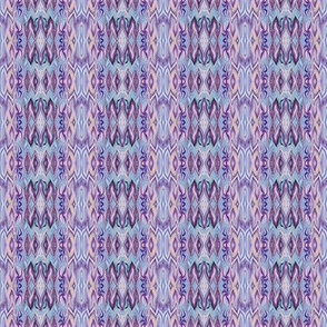 DGD27 - Small - Rococo Digital Dalliance Pink, Lavender and Blue