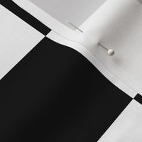 Black and White Checkerboard 3 inch-Check