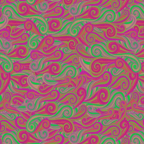 striped swirls--psychedelic 