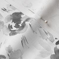 Silver peonies • watercolor florals