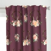 floral antler plum