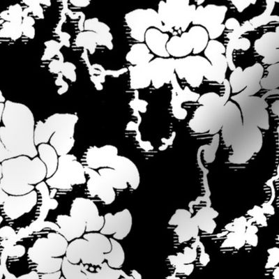 Floral Desire Black & White