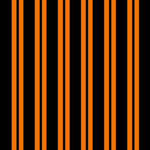 Black and Orange Stripes