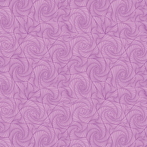 geometric tangle lilac violet