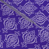 Indian Damask  - Violet Purple