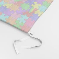 autism puzzle pieces spectrum colors