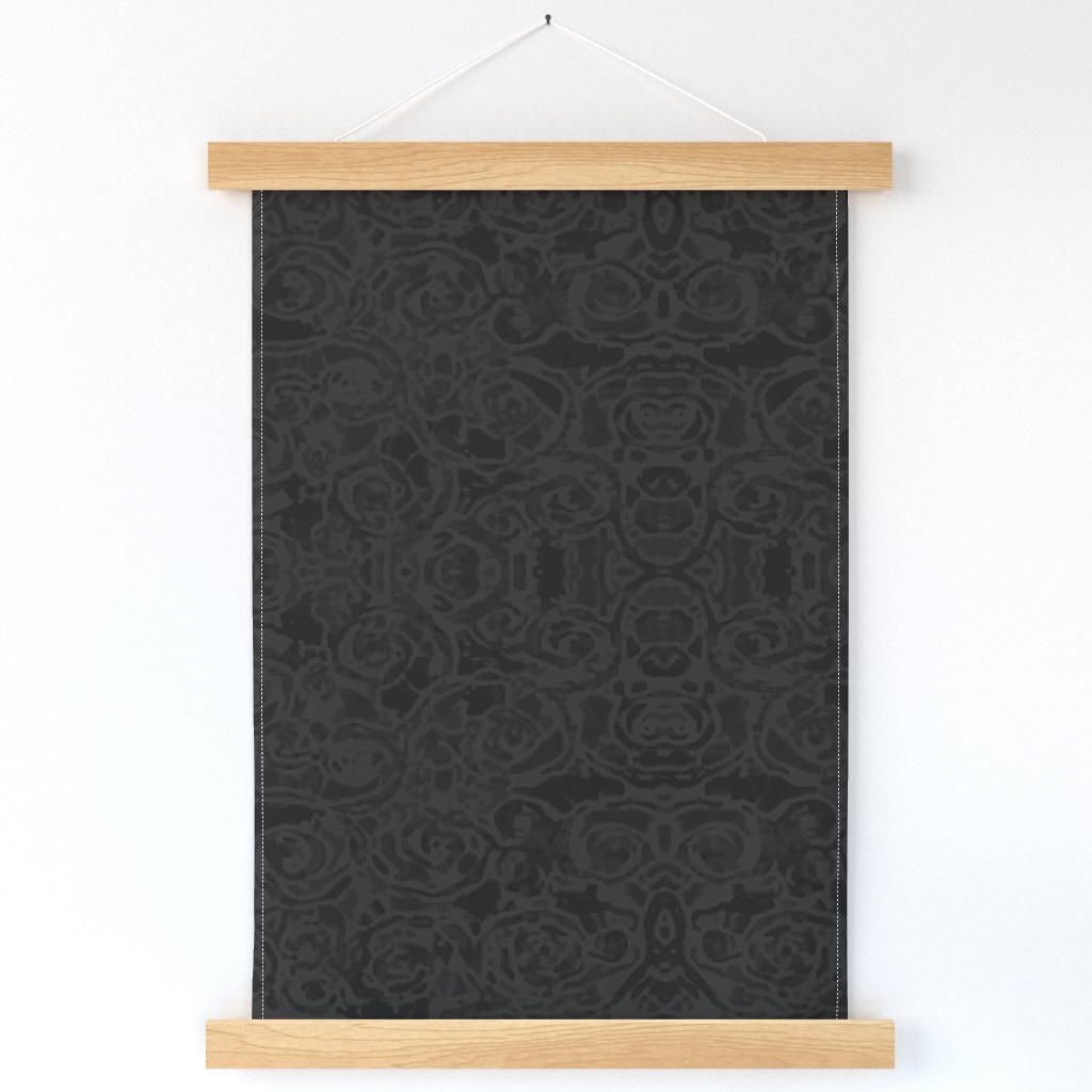 24" Slate; Abstract NuVo Damask