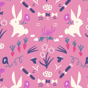 Folk Bunny pink