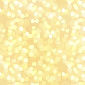 Small Bright Gold Bokeh Pattern