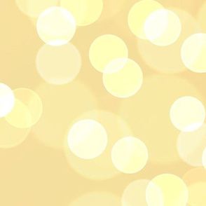 Large Bright Gold Bokeh Pattern