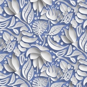 medium papercut floral composition by rysunki_malunki 