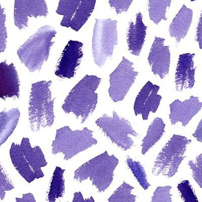 Dry Brush Strokes in Purple