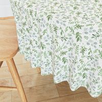 Small Scale Eucalyptus Greenery Pattern