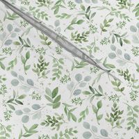 Small Scale Eucalyptus Greenery Pattern