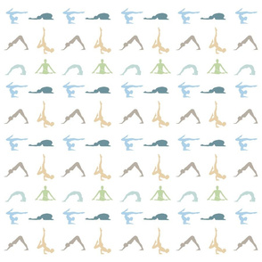 Yoga Anatomy Seamless Pattern Graphic by mstmahfuzakhatunshilpe · Creative  Fabrica