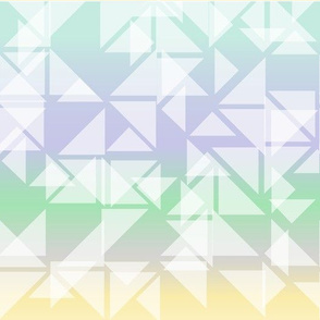 Colorful triangles composition