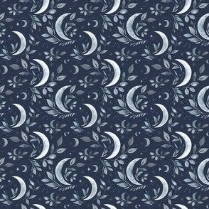 Luna Floral in Navy Night - Tiny