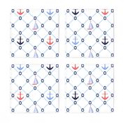 Nautical mesh pattern