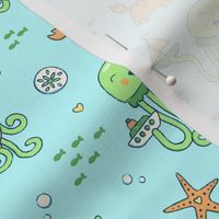  Adorable Seafaring Jellies in Green