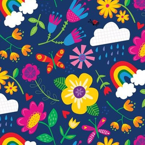 april showers background