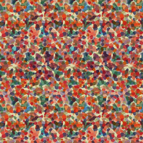pixelated floral