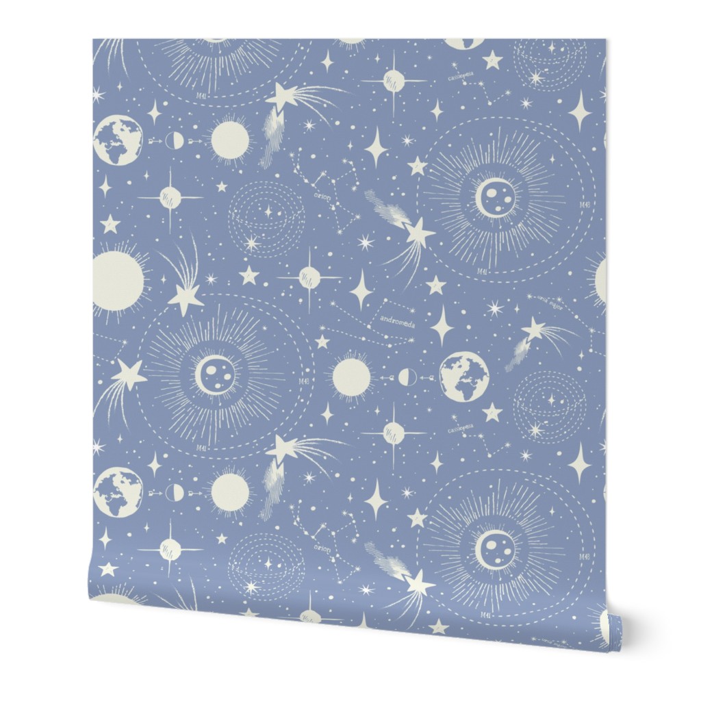 Solar System - Periwinkle