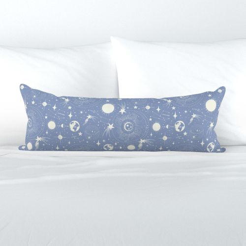Solar System by Heather Dutton on Throw Pillow