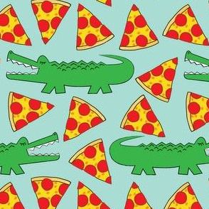 gators-and-pizza on teal