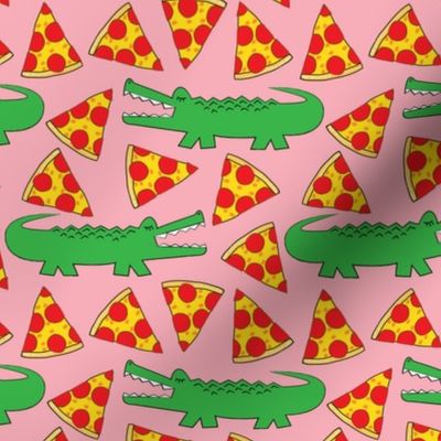 gators-and-pizza on pink