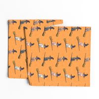 Witch Hats - halloween sphynx -  Sphynx Cats  - Orange  - LAD19