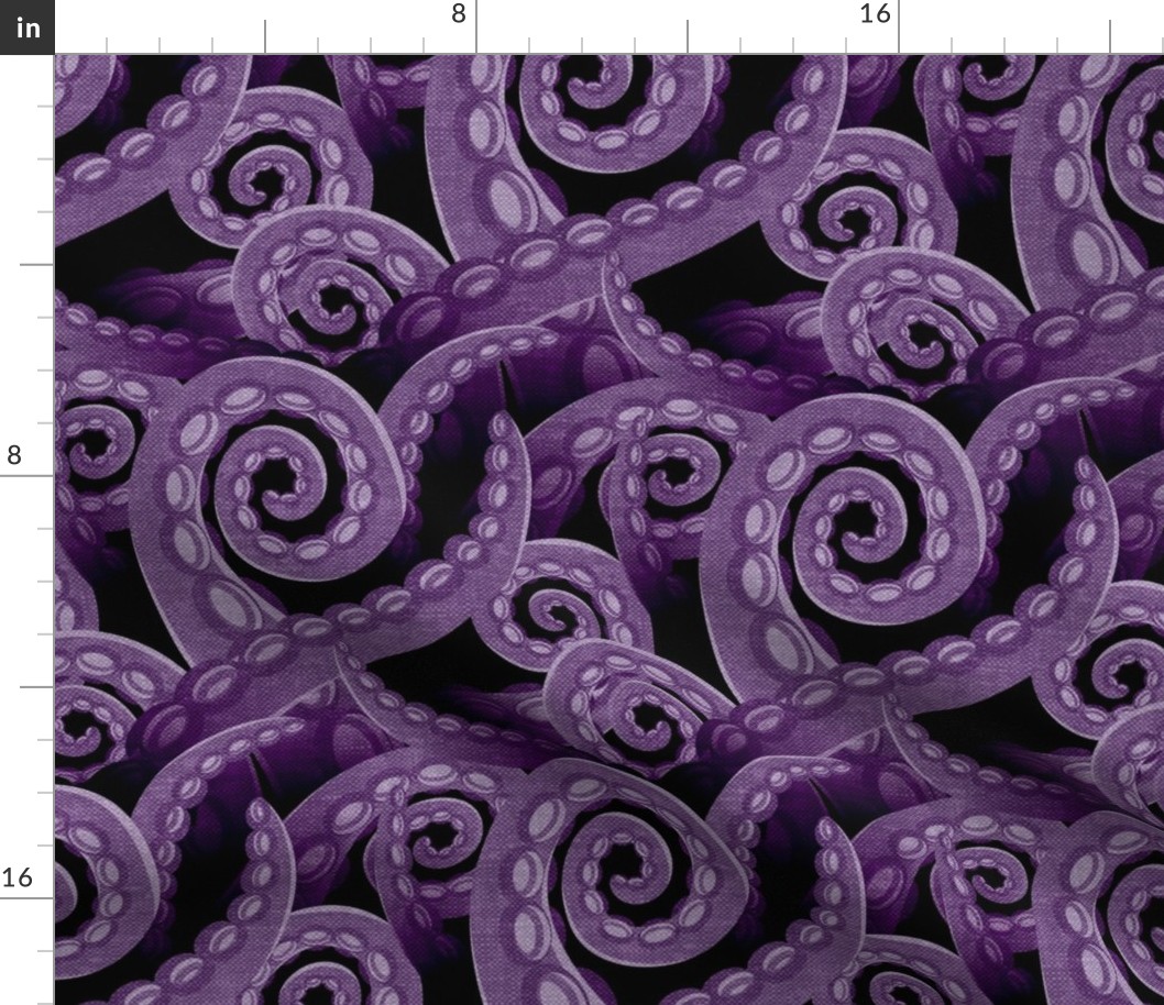 (large scale) Octopus - light purple - LAD19