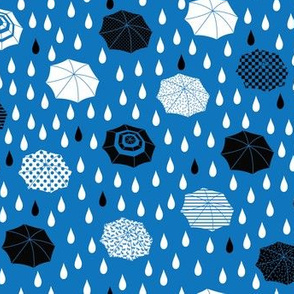Umbrella blue