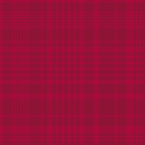 Mom's Melbourne Bedroom: Red On Red Plaid - Horizontal
