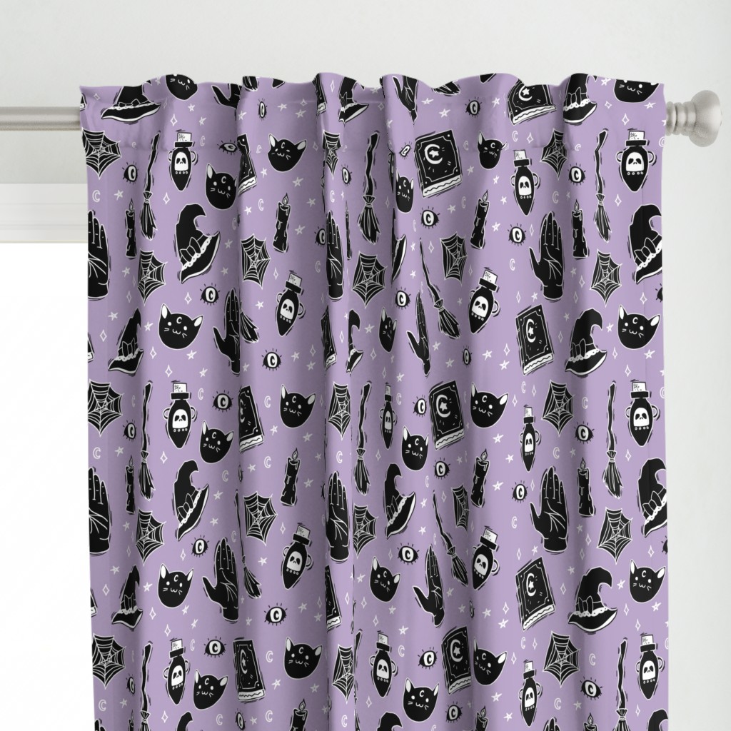 Large Scale Witchy on Purple