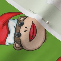 Santa Sock Monkey