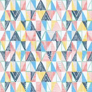 Abstract Nautical Flags v1 12"