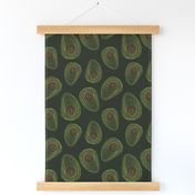 avocados embroidery by rysunki_malunki